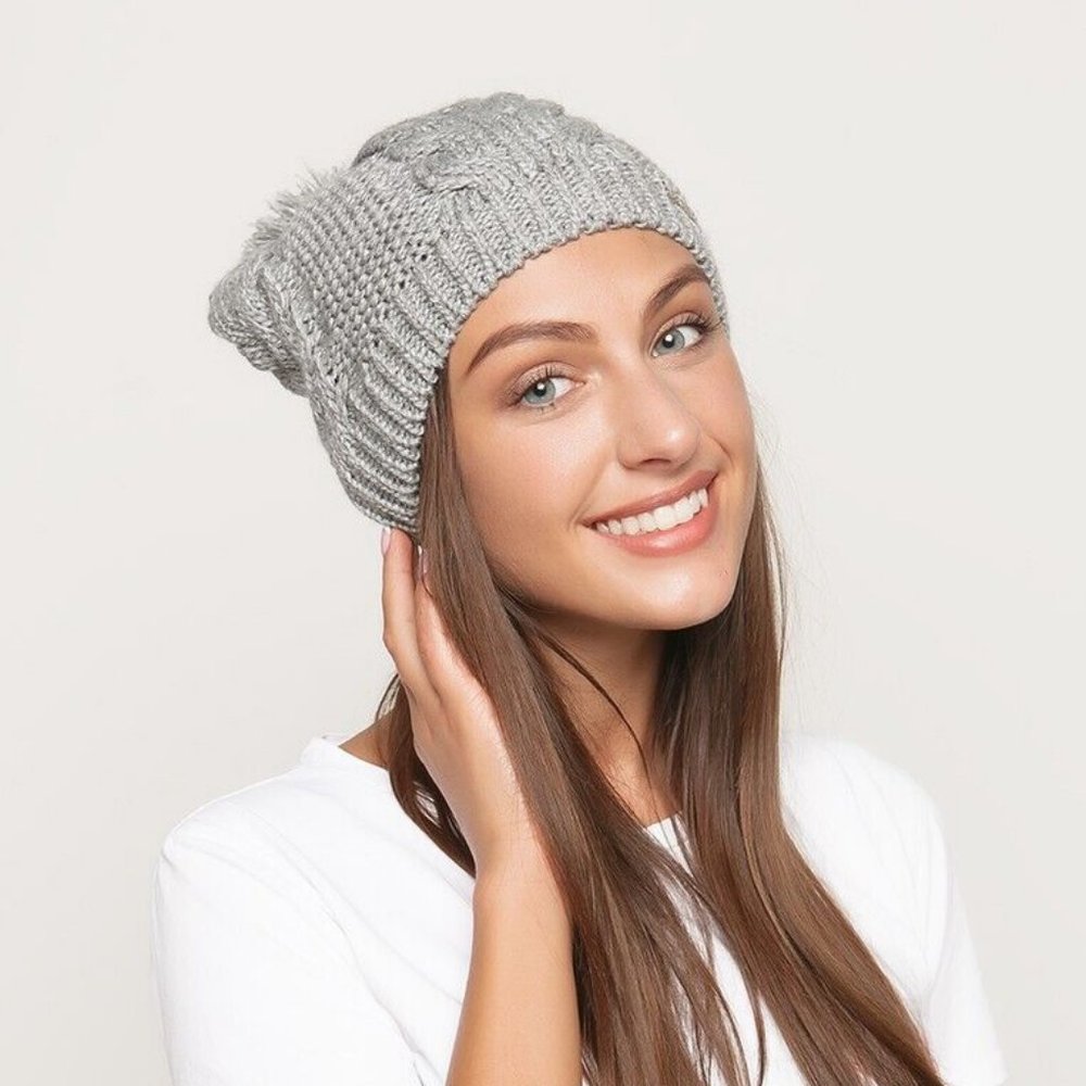 DASTI Women's Winter Hat with Pom Pom Denali #372